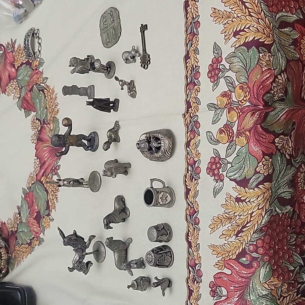 Vintage Pewter figures